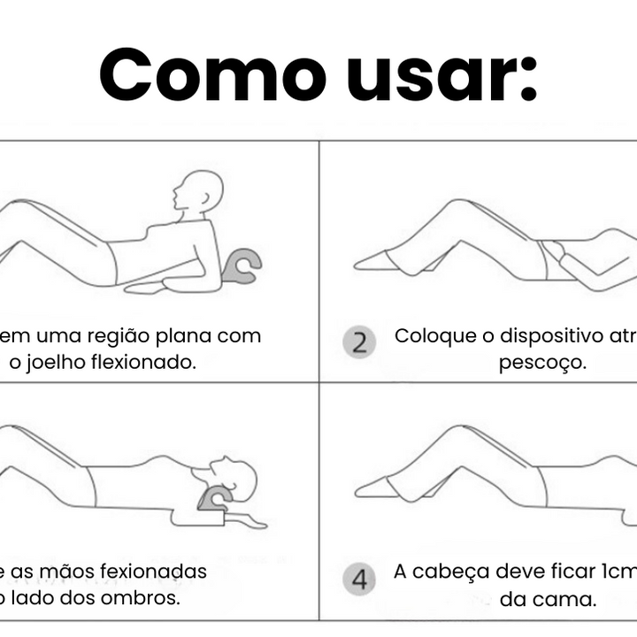 Massageador para Alívio de Dores no Pescoço Nuvemax®