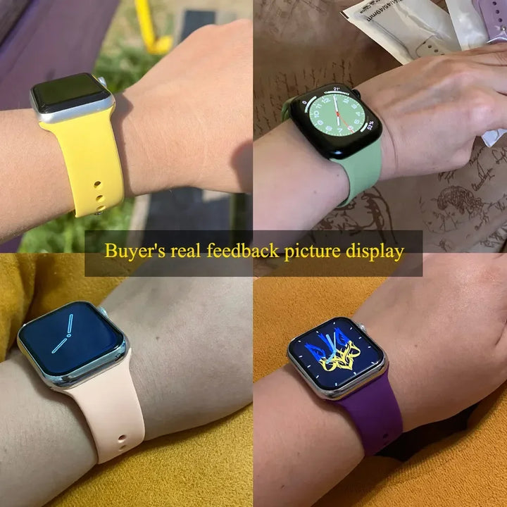 Pulseira Silicone SmartWatch AppleWatch