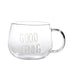 Caneca de Vidro Good Morning 360ml