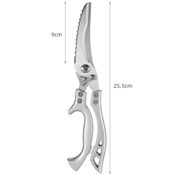 Tesoura de Cozinha Trinchante Multiuso em Aço Inoxidável - My Store