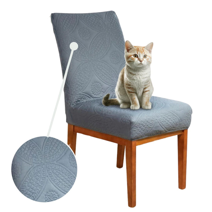 Kit Capas de Cadeira de Jantar Protetoras Anti Arranhoes