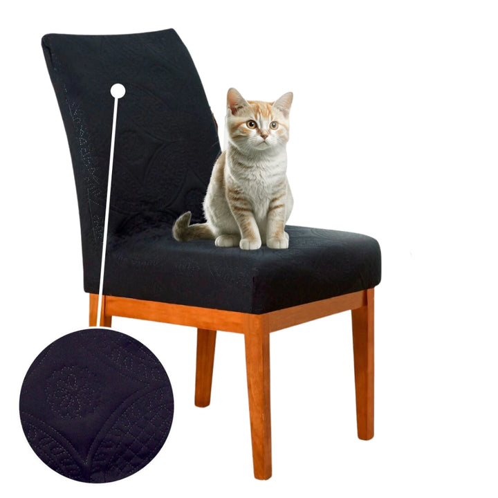 Kit Capas de Cadeira de Jantar Protetoras Anti Arranhoes